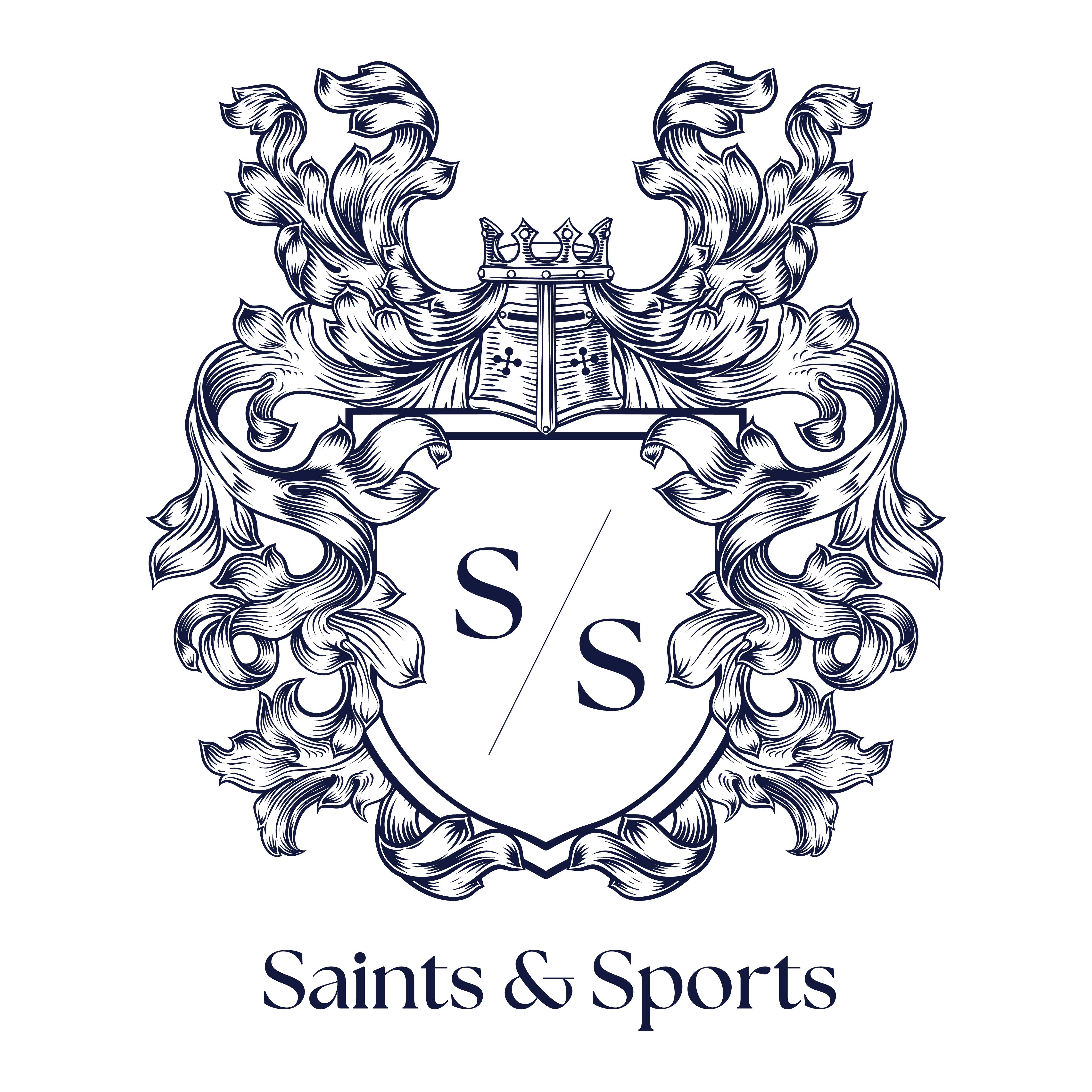 Saints Sports Crest Logo